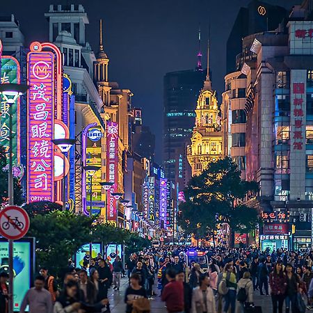 Dayin Garden Hotel -Near People'S Square & Nanjing Road-Large Social Area -Bar -Cafe -Gym -Free Laundry Luggage Storage -24H Front Desk-English Service شانغهاي المظهر الخارجي الصورة